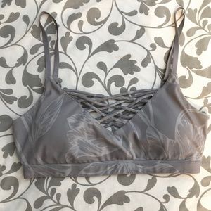 Strappy fabletics bra